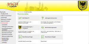 Alte Homepage